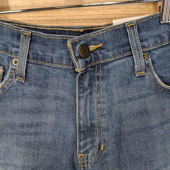 Sonoma SLIM Blue Denim Cutoff Shorts 11 in. Inseam Size 33 - Picture 5 of 12